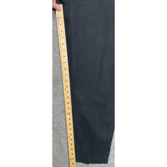 Not Perfect Linen Genova Pants Black Large - Picture 15 of 16